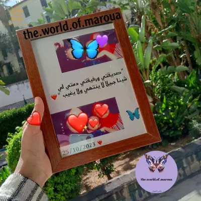 طلبية زبونتي كادغ هدية لصديقاتها 🦋💜 مرحبا بكم