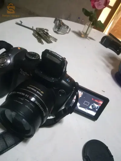 بيع كاميرا كانون زوم كهربائي مصورة افلام و لاقطة صور فخمة