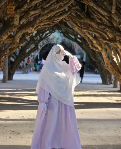 حجاب شرعي بدون إسدال