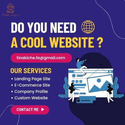 Je concevrai et développerai votre site web personnel ou professionnel