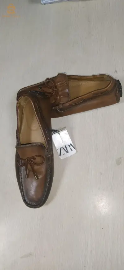 trappeur Zara original vrai cuire