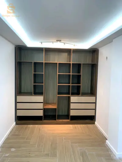مطابخ عصرية حديثة- حاملة ملابس- ديكور عصري وأنيق