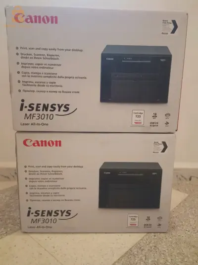طابعة وفوطوكوبي وسكانار متعددة الوظائف canon mf 3010