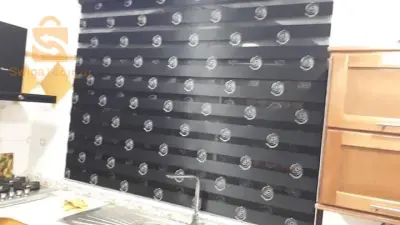 rideaux zebra Pour maison bureaux, vitrine, balcon, cuisine terrasse, magasin, baies vitrées,