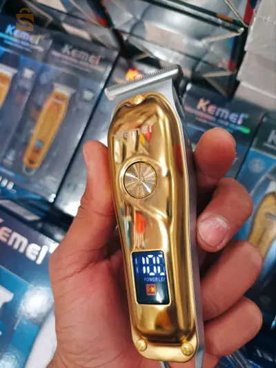 Tondeuse kemei gold ⭐🧡
