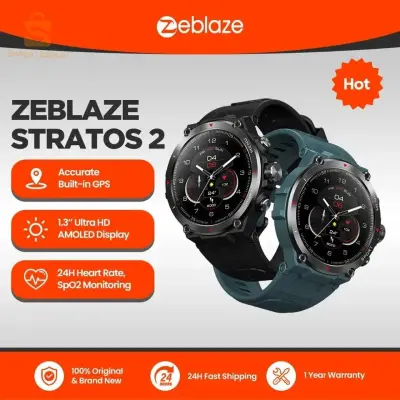 ساعة ذكية zeblaze stratos 2