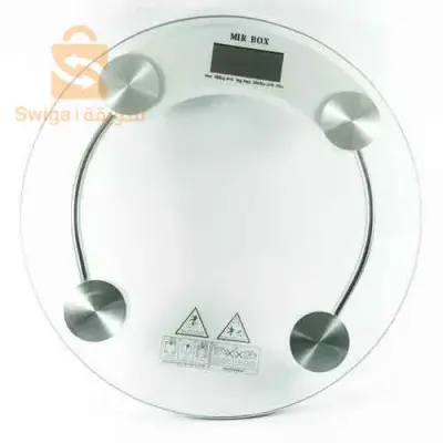 150kg max
MIR BOX pèse-personne الميزان الشخصي
يعد ميزان MIR BOX الاختيار الأمثل لك إذا كنت ترغب في مراقبة جسمك، فهو دقيق جدا وسهل الاستعمال، متين ويدوم لسنوات
شاشة LCD عالية الجودة قابلة للقراءة
يمتاز الميزان الذكي بتصميم أنيق وحديث باللون الفضي