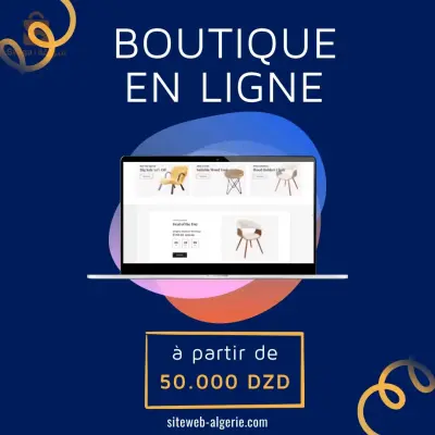Boutiques en ligne et sites web professionnels
