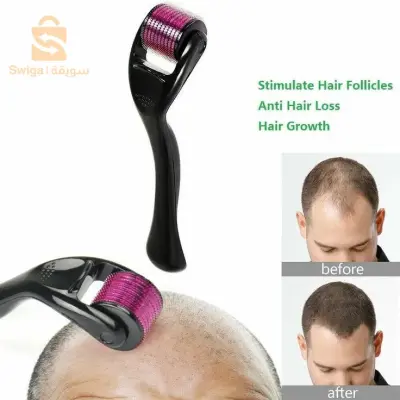 derma roller pour cheveux barbe et visage et corps