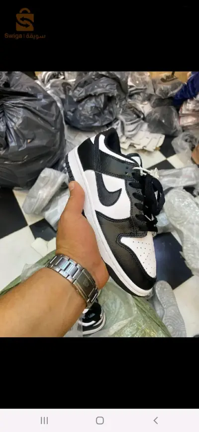Nike air force dunk low  gris et noir