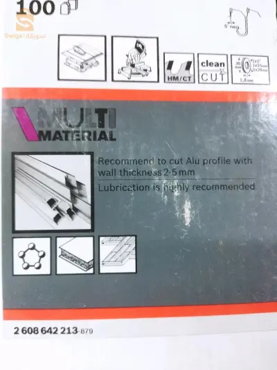 disque aluminium 355