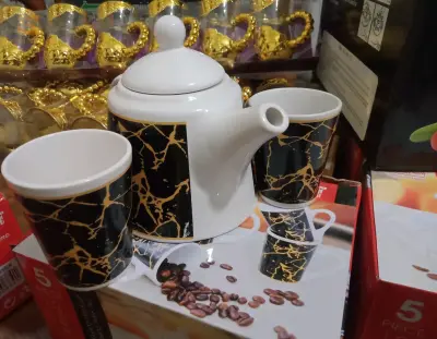 طاقم قهوة 5 بياس