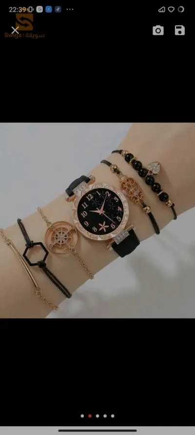 bracelet+montre femme
