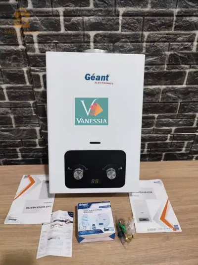 🎁 promotions 🎁Chauffe bain de la marque géant 6L🎉 avec détecteur de gaz 🎁