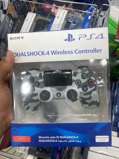 La manette PS4 sony لون ازرق متوفر