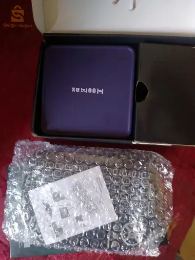 TV box h96 Android 12 +clavier sans fil