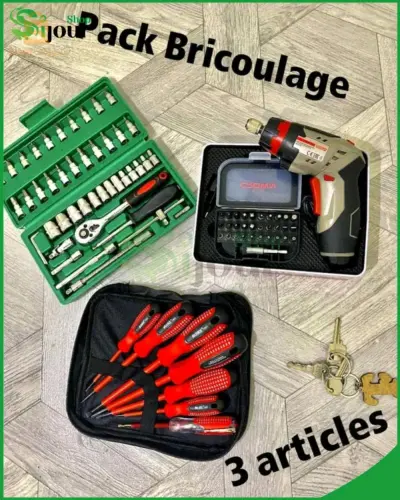 Pack bricolage 3articles