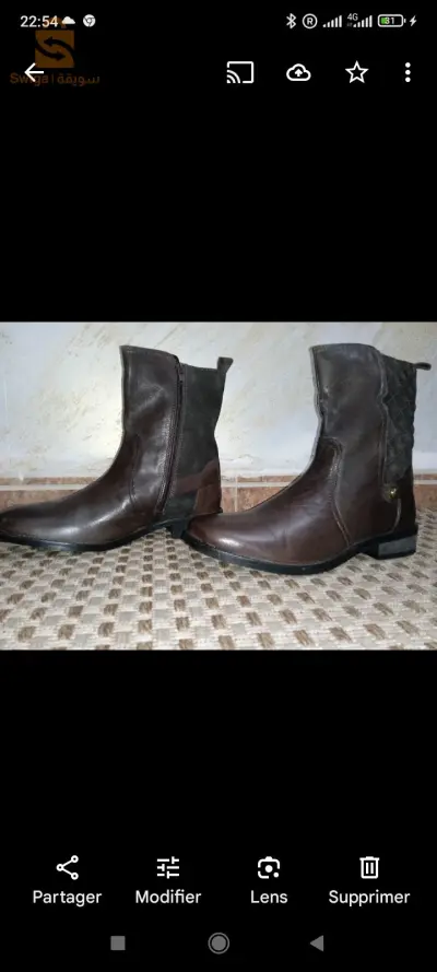 super méga promotion sur des boots en véritable cuir de la marque espagnole sonora