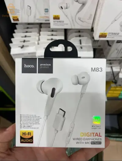 écouteurs pour iPhone Et Type-C HOCO M83