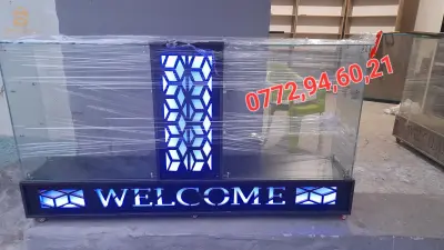طاجيرات حسب الطلب كونطوار حسب الطلب 3متر 2.50متر 1.50متر ....
طاجيرات جميع أنواع المحلات التجارية كوسميتيك توابل مكتبة....
الهاتف ; 0772946021