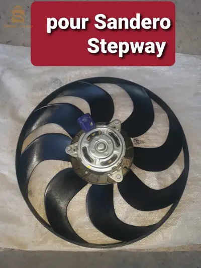 ventilateur de Radiateur pour Sandero stepway 2018
original Renault