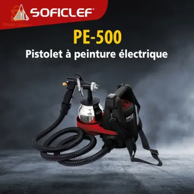 Pistolet électrique de peinture 500W