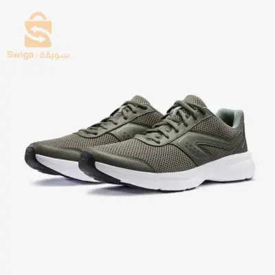 Chaussures de course Run Cushion pour hommes - Kaki