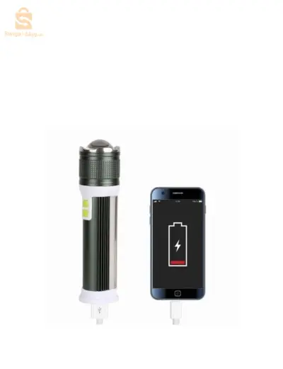 Power Bank Lampe De Poche avec feu Latèranl Usb Zoom Rotatif
✅السعر : 2200
✅رقم الهاتف : 92-91-30-0774/ 12-77-86-0674  
✅التوصيل إلى 58 ولاية 🚛في وقت قياسي
✅الدفع عند الاستلام