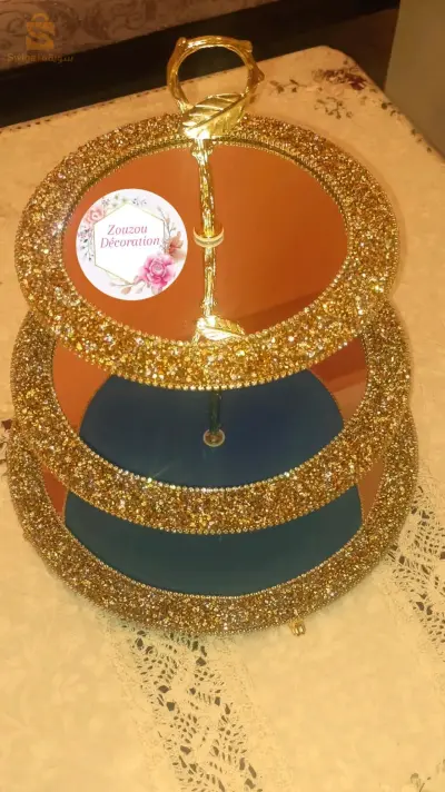 plateaux miroires
accessoires cheveux