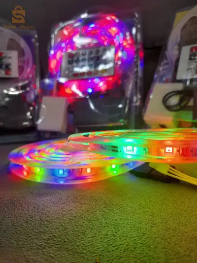 🌈  Rouleaux LED 5Metres RGB Multi-Couleurs avec Telecommande