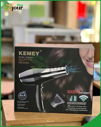 - مجفف الشعر  احترافي Kemei KM-8326