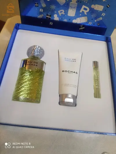 coffret parfum  eau de Rochas original Français 100 ml