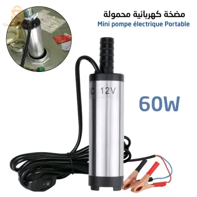 OPTIMUS Pompe Pour Voiture Pour Transfert Et Extraction D'eau Et De Huile 12V