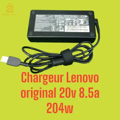 chargeur Lenovo original 20v 8.5 a. 204w