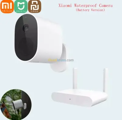 Caméra De Surveillance D'extérieur Xiaomi Mi Sans Fil Wifi 1080p Avec Routeur Batterie 3 Mois
