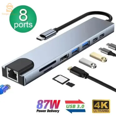 adaptateur type C 8 porte
