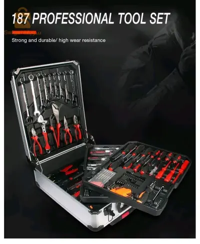 Caisse A Outils 187 Pièce -