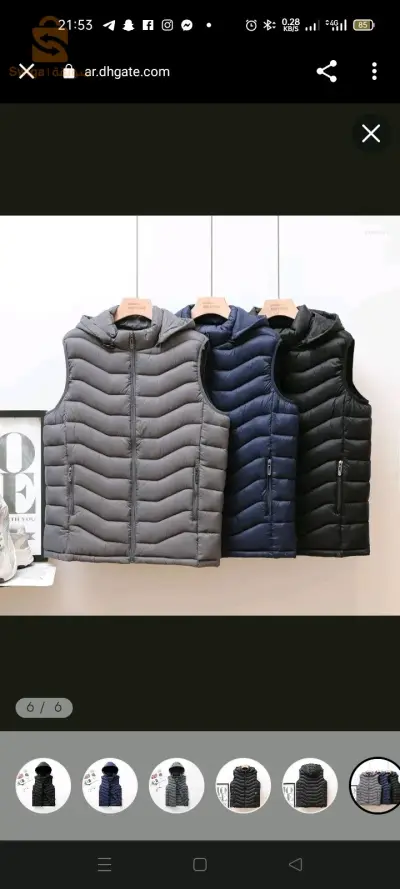 gilet doudoune homme très bonne qualité les tailles de M a xxl