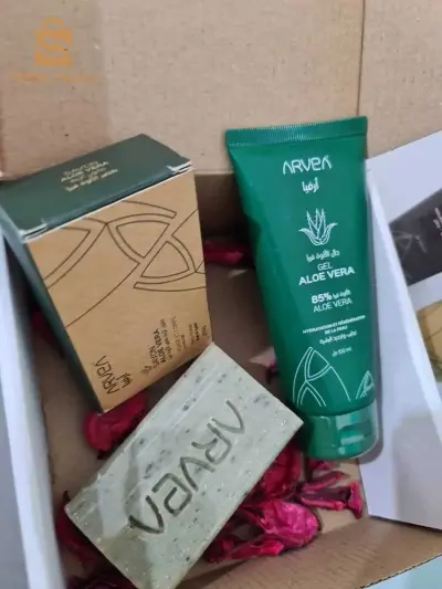 بوكس الغسول والتقشير للبشرة