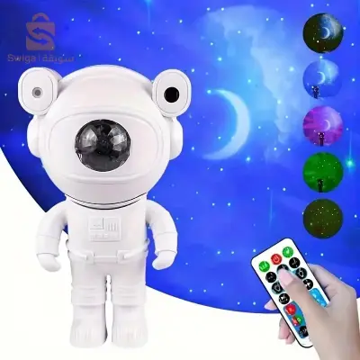 Projecteur d'astronaute galaxie Bleutooth avec télécommande