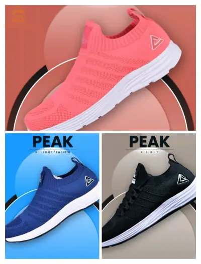 PEAK BLACK WHITE & ROYAL X- LIGHT & LIGHT MELON