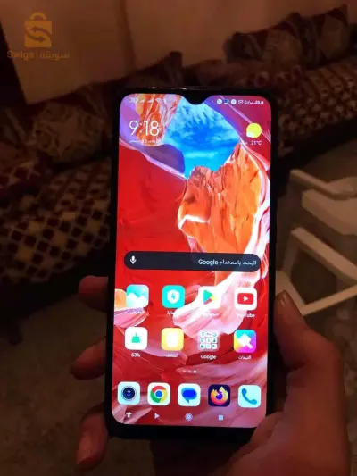 redmi 9  جديد بيه بصوالحه وكرتون تاعه وهران nmr:0549171831
