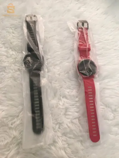montre numérique LED en silicone