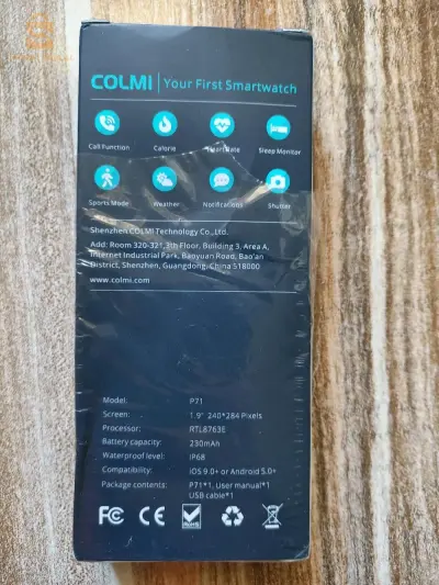 COLMI SMARTWATCH Wateproof