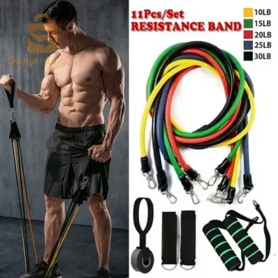مجموعة حبال المقاومة للياقة البدنية و التدريب- Bandes De Résistance Elastiques Musculation Set