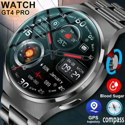ساعة ذكية GT4 PRO  للرجال من شركة هواوي