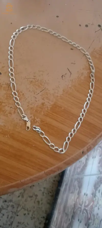 سنسلة فضة شابة بزاف فضة تاع طاليان