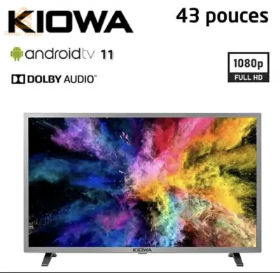 Tv Kiowa 43 pouce Smart Android