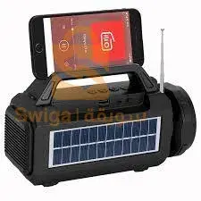 Radio solaire d’extérieur haut-parleur Bluetooth sans fil