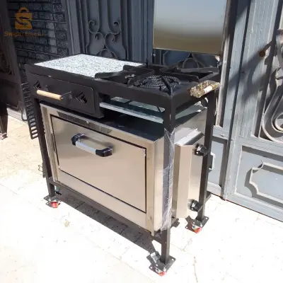 tabona multifonctions avec four inox